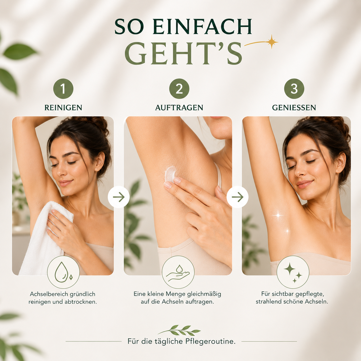 Eluna Aufhellende Achsel creme