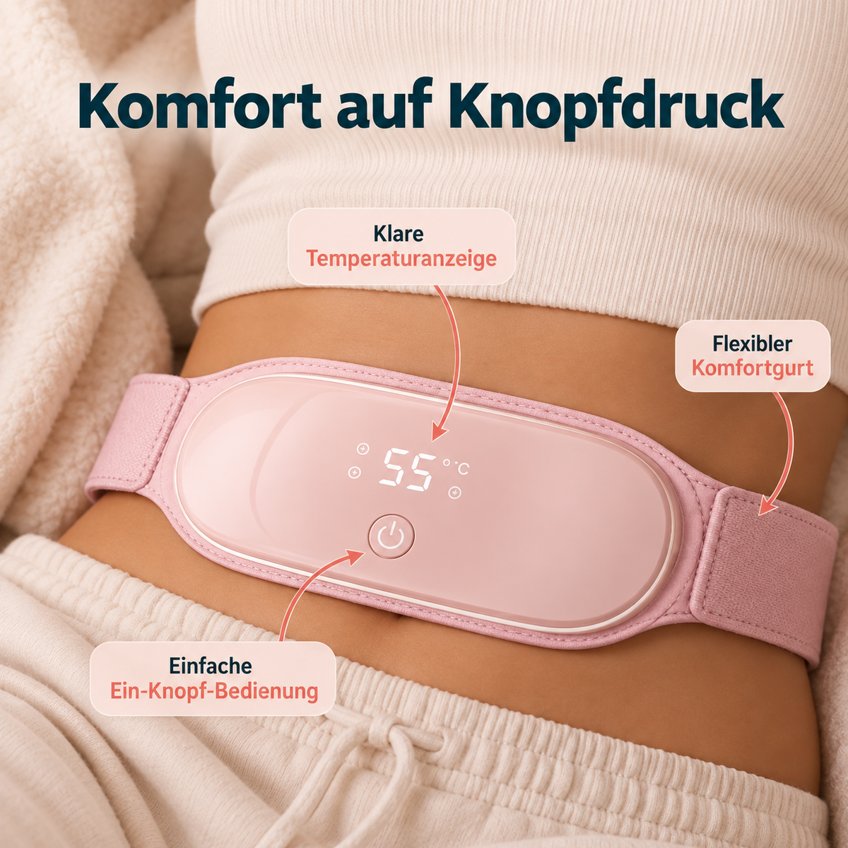 Elektronische Wärmemassage