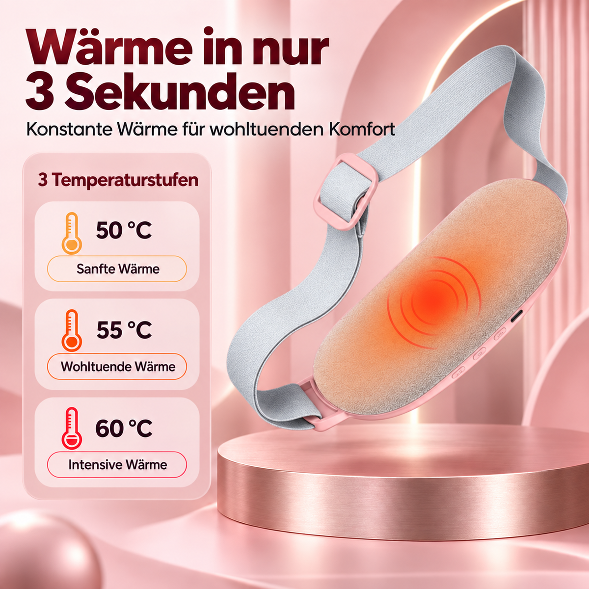 Elektronische Wärmemassage